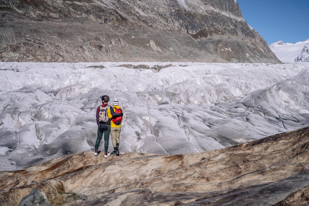 Stoneman Glaciara Aletsch Gletscher Aletsch Arena Bellwalt Mountainbike